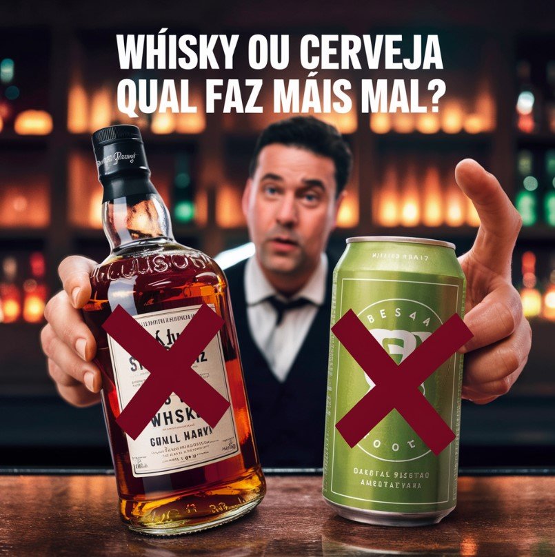 O que faz menos mal: cerveja ou whisky? - Casa do Whisky